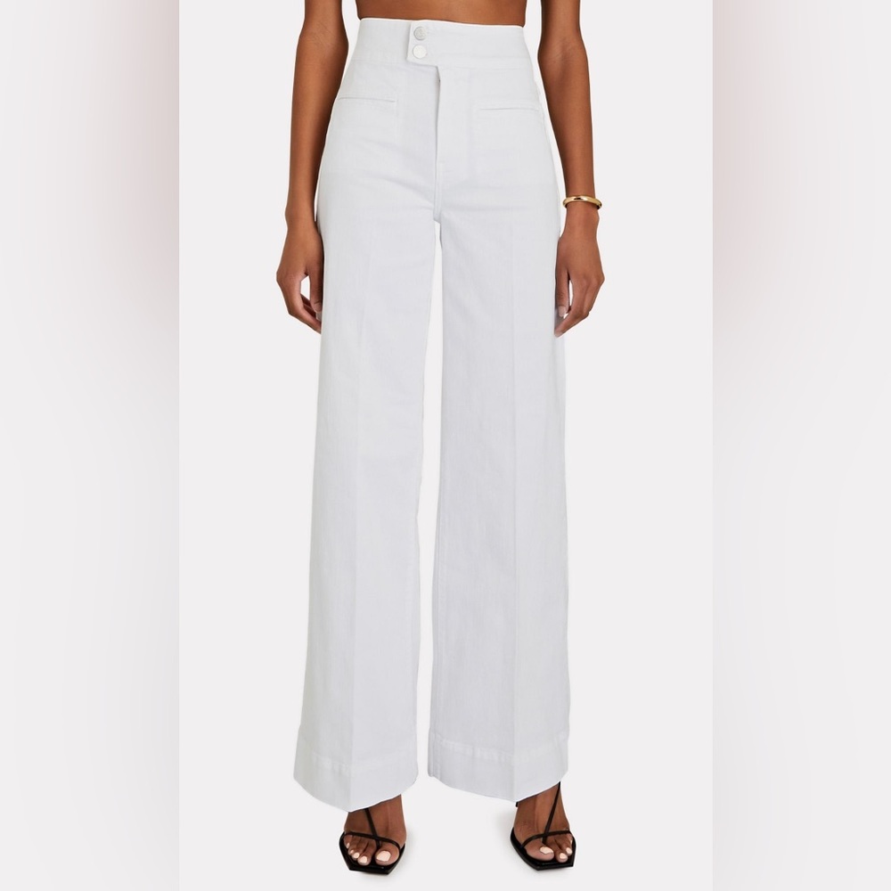 FRAME Le Hardy High-Rise Wide-Leg Jean